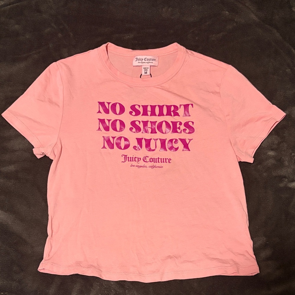 Juicy couture fitted t shirt